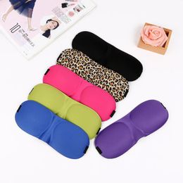 3D Sleep Mask Padded Shade Cover Travel Relax Blindfolds Eye Cover Sleeping Mask Eye Care Beauty Tools LX7543