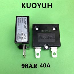 Circuit Breakers Taiwan KUOYUH 98AR-40A Overcurrent Protector Overload Switch Automatic Reset