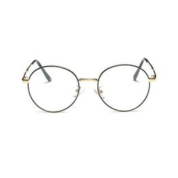Wholesale-Optical Spectacle Frame Round Shaped Vintage Eyeglasses Frames Men Women Myopia Eyewear XN261