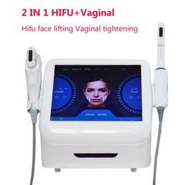 2 In 1 HIFU Machine Vaginal Tightening and Face Lifting Ultrasonic Focus facial skin rejuvenation Machine