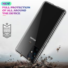 New Coming Fall Protection Hard Acrylic+TPU Bumper For Samsung A10 A80 A90 J2 CORE J260 A10E A20E M20 Shockproof Case Can be Customised