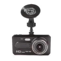 wide lens video camera Australia - 4" touch screen car DVR 1080P driving dashcam 2Ch video camera double lens 170°+120° wide view angle night vision G-sensor parking monitor