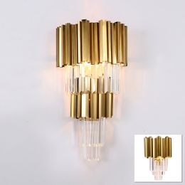 2020 Classic Crystal Chandelier Wall Light Gold Crystalline Wall Sconce Lamp LED Foyer Living Room Bedside Glass Crystal Wall Lamp From Wuzhangtsai, 2020 Classic Crystal Chandelier Wall Light Gold Crystalline Wall Sconce Lamp LED Foyer Living Room Bedside Glass Crystal Wall Lamp From Wuzhangtsai,