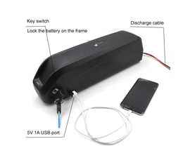 Free Customs No Tax 48V 17Ah 750W E-bike Li-ion Battery 48V 17AH Lithium Electric Bike Battery for LG 3400MAH Cell + 2A Charger