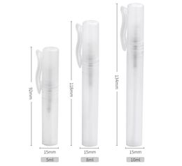 5ml 8ml 10ml Travel Portable Perfume Refillable Bottles Empty Spray Cosmetic Containers Atomizer Plastic Pen SN3058