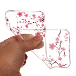 Soft Case for Xiaomi Mi A2 Plum Blossom Pattern