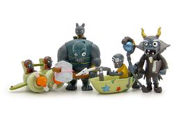 Il nuovo 8ps//set Piante contro Zombi bambole anime action figure pvz Kids Regalo