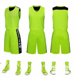 2019 New Blank Basketball jerseys printed logo Mens size S-XXL cheap price fast shipping good quality STARSPORT GREEN SGN0012r