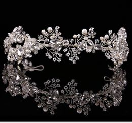 European Bridal Head Buckle Crown Headdress Accessories Bridal Handmade Headwear