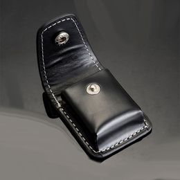 Newest Portable Lighter Leather Cover Protective Sleeve Shell Case Innovative Design High Quality Holder For Smoking Tool Hot Cake DHL Free