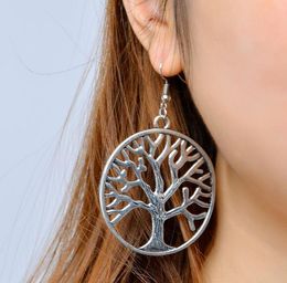 Euro-American Tree of Retro Life Pendant Earrings Foreign trade fashion earrings explosive Earrings WL457