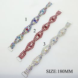 Crystal Rhinestone bikini connectors buckle Chain For clothing/Beachwear/Wedding Decor