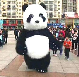 3M high Inflatable Panda mascot For Theme Park Opening Ceremony Carnival Outfits for Party Custom Mascots