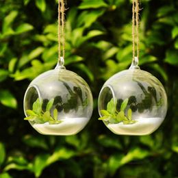 10 pcs/lot Acrylic Transparent Crystal Hanging Ball Candlestick Container Decoration Wedding Home Ceiling DIY Christmas Party Decoration