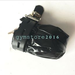 Patent Leather Male Chastity Belt Brid Cage Under Wear Bondage Device Hot New A98