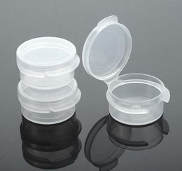 Multi-purpose 5g Empty Plastic Jar 5ml Small Sample Containers Clear PE Cosmetic Bottle Packaging SN3961