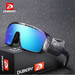 DUBERY Dragon Sunglasses Men's Retro Male Goggle Sun Glasses For Men 2018 Fashion Brand Luxury Mirror Shades Oversized Oculos