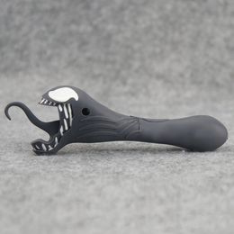 2020 Silicone Pipes Wholesale Snake Style Silicone Smoking Pipe With Glass Bowl 5.5inch Spoon Pipes Bubbler Dab Smoke Accessories