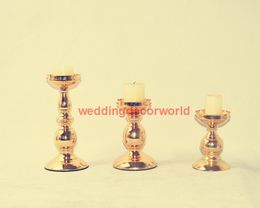 New style Tall mental Candle Holders /mental iron chorme candlestick Candelabra for wedding decor130