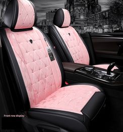 Universal Fit Car Interior Accessories Seat Covers For Cars Free Shipping Top Quality Durable Leather Five Seats Truck SUV Sudan ZFL008