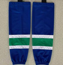 Kids Youth Men Ice Training 100% Polyester Practise Socks Hockey Equipment Blue