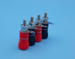 1000Pcs JS-919 Binding Posts Speaker Terminal for 4mm Banana Plug Red and Black Each 50