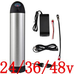 Free shipping 24V 36V 48V Electric Bicycle Battery 8AH 10AH 12AH 13AH 14AH 15AH 17AH 18AH 20AH 21AH ebike Lithium battery pack