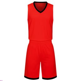 2019 New Blank Basketball jerseys printed logo Mens size S-XXL cheap price fast shipping good quality Red R002n