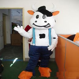 2018 Hot sale Three style Mengniu cow Mascot Costumes Movie props party cartoon Apparel