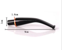 Pipe tail cigarette holder Medical acrylic bend handle plus cigarette holder tail spot cigarette fittings wholesale