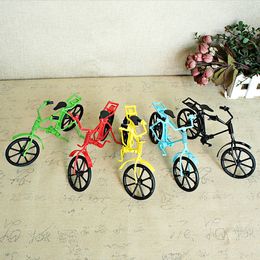 SM Iron& Metal Colourful Vintage Bicycle Model Toy, Retro Style Handmade Ornament, Xmas Kid Birthday Gift, Collecting, Decoration SMT007, 2-1