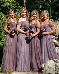 Cheap Pleated A Line Long Bridesmaid Dresses Sweetheart Cap Sleeves Pleats Maid of Honour Gowns Wedding Guest Dress Vestidos Custom Made