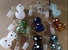 2018 new Colour point gourd Philtre , Wholesale Glass Bongs Accessories, Glass Water Pipe Smoking