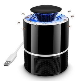 Electric Mosquito Killer U SB UV Lamp Bug Zappers No Noise No Radiation Insect Killer Outdoor Light for Patio Garden Lawn Wall Decoration
