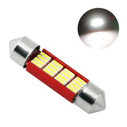 Silver-plated Red Cupper Heat Dissipation Festoon 36MM Car Licence Plate