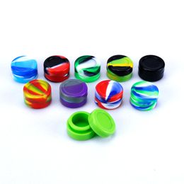 Nonstick Wax Containers Silicone Box 5ml Silicon Container Food Grade Jars Tool Storage Jar Oil Holder for Vaporizer F005