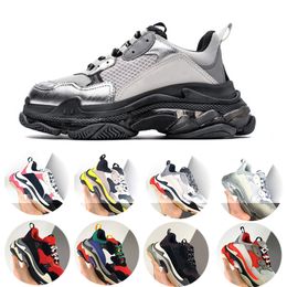 New Laxury Paris Triple-S Designer Shoes Platform Sneakers Triple S Casual Luxury Dad Shoes for Men Women best quality bottom triple s Shoe