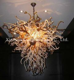 Color/Size Customised Lamps Modern Artistic Light Handmade Blown Glass Chandelier Pendant