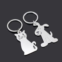 New Fashion Creative Model Cat Keychain Popular keyring Metal Key Chain Wedding Party Favor Gifts LX2013