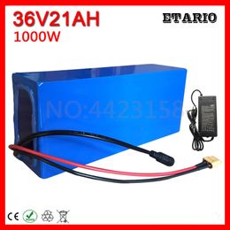 1000W 36V Electric Bike Battery 36V 20AH Lithium Battery 36 Volt 20AH Ebike Battery with 30A BMS 42V 2A Charger Free Customs Tax