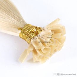 U Tip Pre bonded Hair Extensions Double Drawn 1g strand 50G 100G Keratin Glue Virgin Human Hair #1B #4 #8 #99J #613