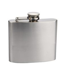 5oz Stainless Steel Hip Flask 140ml camping Portable Outdoor Flagon Whisky Stoup Wine Pot Alcohol Bottles Hip Flasks drop ship