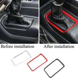 ABS Car Gear Four-wheel Drive Ring Decoration For Jeep Wrangler JL 2018 Up Factory Outlet Auto Internal Accessories
