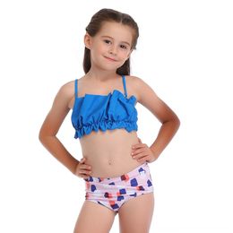 kids strapless bikini