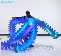 Lighting Stage Costume Shown Dancer Inflatable Wing Costumes with Lights for Fashion Show