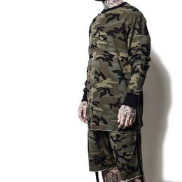 Hot Sale-HEYGUYS Original Design Spring Autumn Brand Men Hoodies Tracksuits Hooded Men Male Warm Thick Sweatshirt Camouflage Hoodies