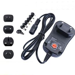 3v 4.5v 5v 6v 7.5v 9v 12v 200mA 300mA 400mA 500mA 600mA 700mA 800mA Power Adapter with 6 pieces Connexion tip power supply