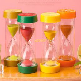 Fruit hourglass 5/10/15/30 minutes creative exquisite gift glass hourglass timer