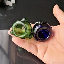 new High quality set of Philtres , New Unique Glass Bongs Glass Pipes Water Pipes Hookah Oil Rigs Smoking with Droppe