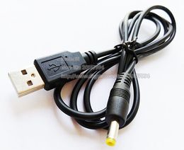 USB2.0 A Male to DC 4.0x1.7mm Male Power Charge Supply Connector Cable for Sony PSP/10pcs